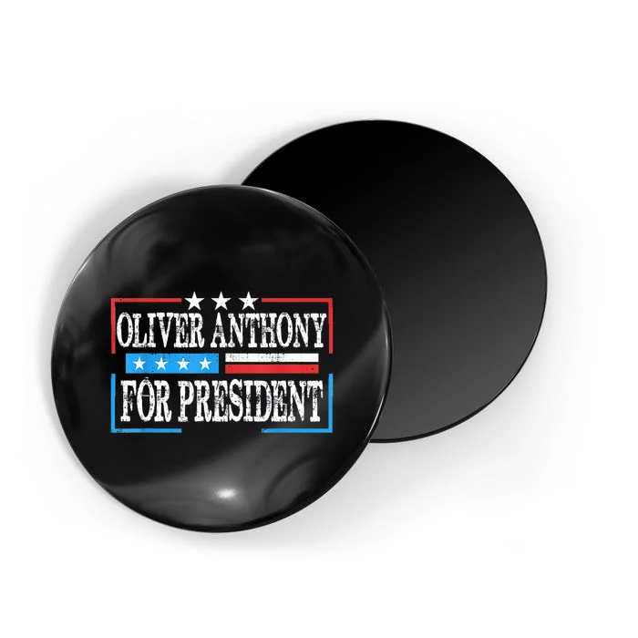 Vintage Oliver Anthony For President 2024 Magnet