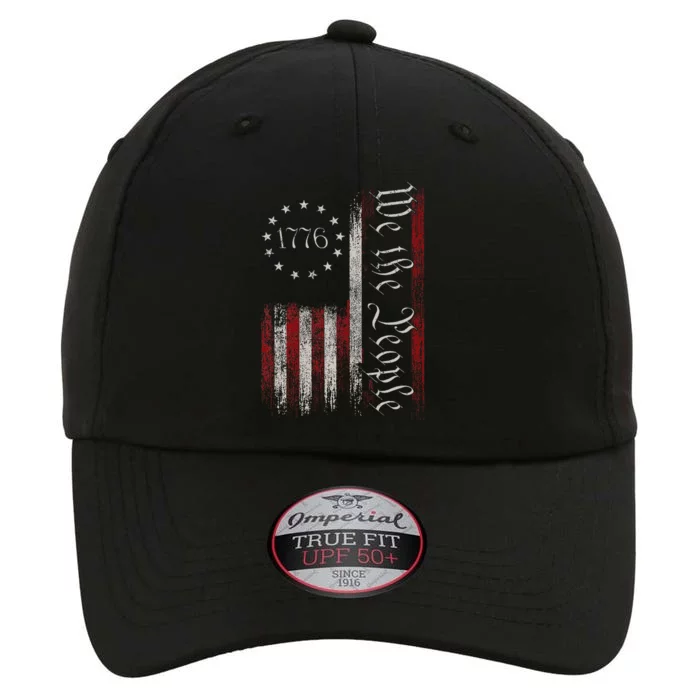 Vintage Old American Flag Patriotic 1776 We The People USA The Original Performance Cap