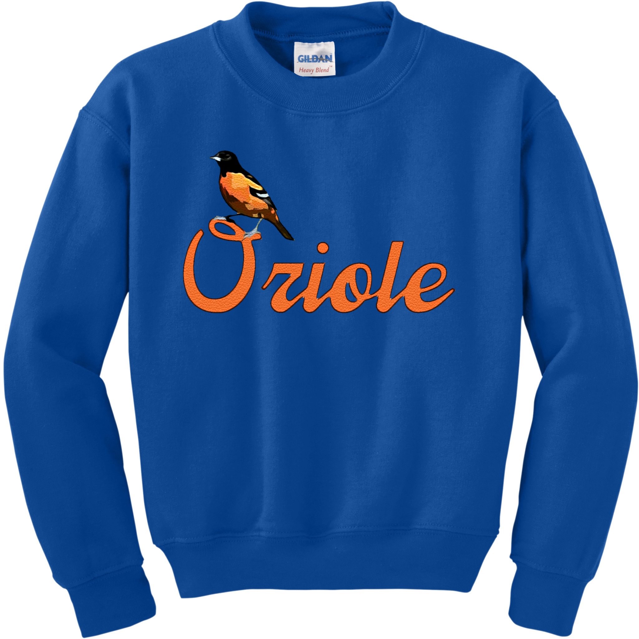 Teeshirtpalace Vintage Oriole Bird Baltimore Favorites Gift Kids Sweatshirt