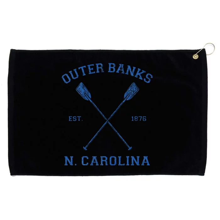 Vintage O.U.T.E.R B.A.N.K.S North Carolina Vacation Grommeted Golf Towel