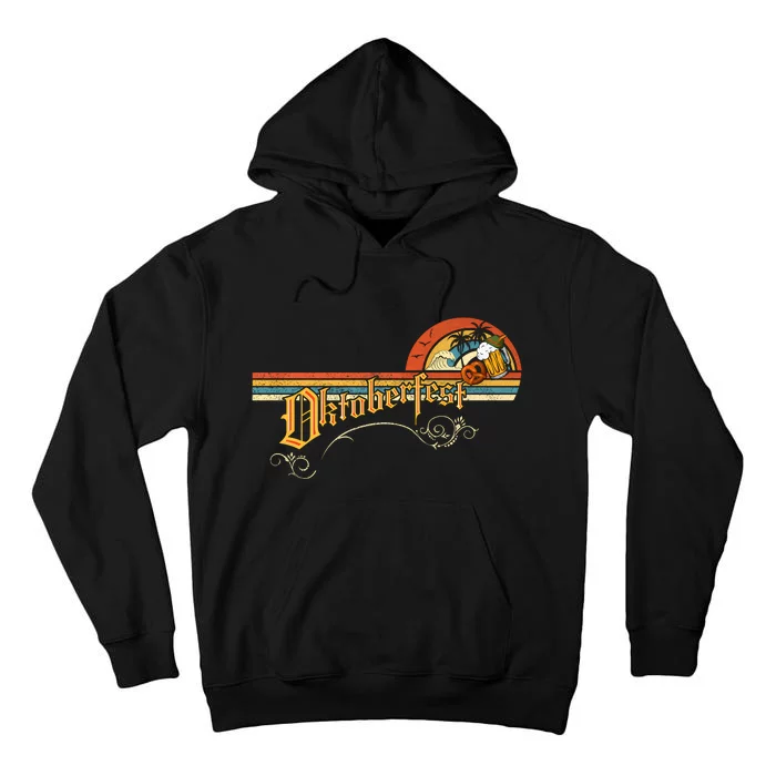 Vintage Oktoberfest Beer Drinking Party Oktoberfest Party Tall Hoodie