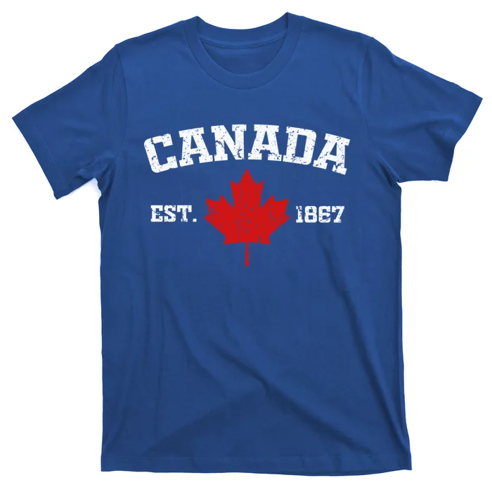 Vintage Ottawa Canada Est 1867 Souvenir Gift Cute Gift T-Shirt