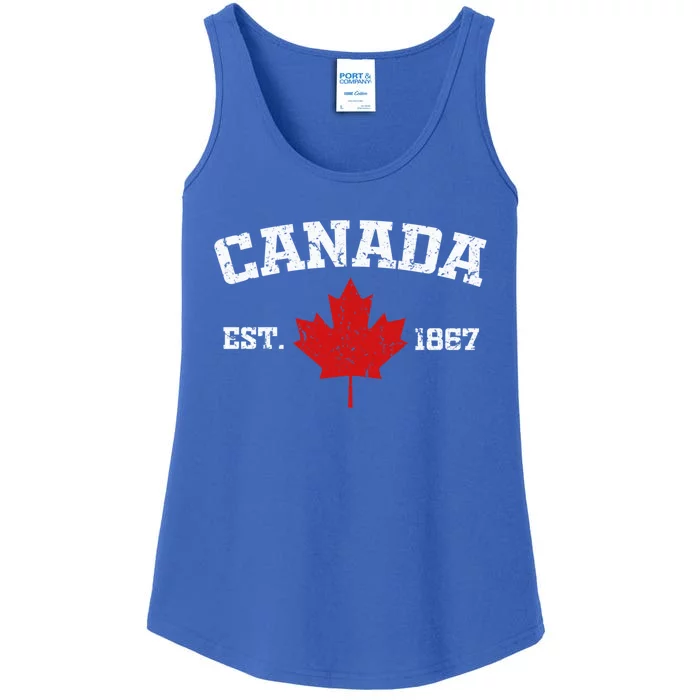 Vintage Ottawa Canada Est 1867 Souvenir Gift Cute Gift Ladies Essential Tank