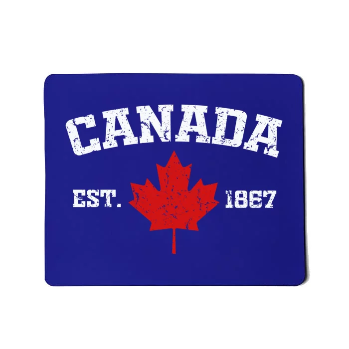 Vintage Ottawa Canada Est 1867 Souvenir Gift Cute Gift Mousepad