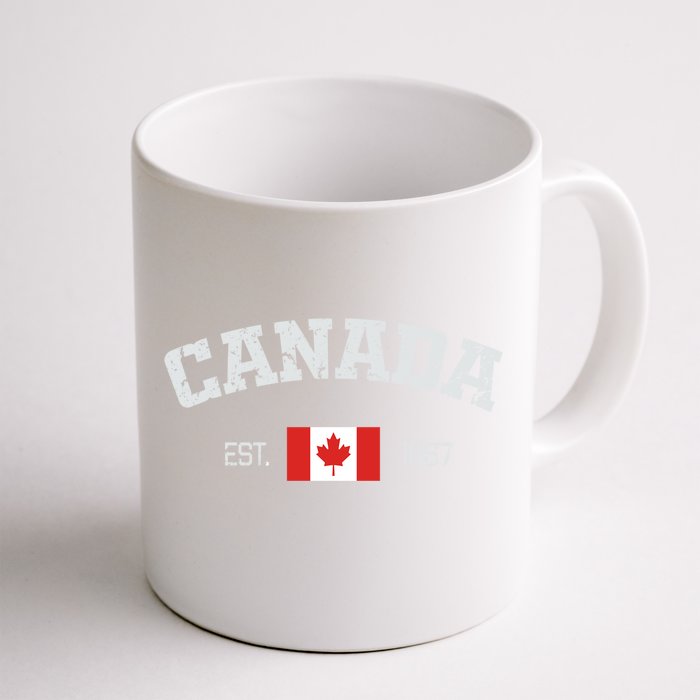 Vintage Ottawa Canada Est 1867 Souvenir Gift Front & Back Coffee Mug