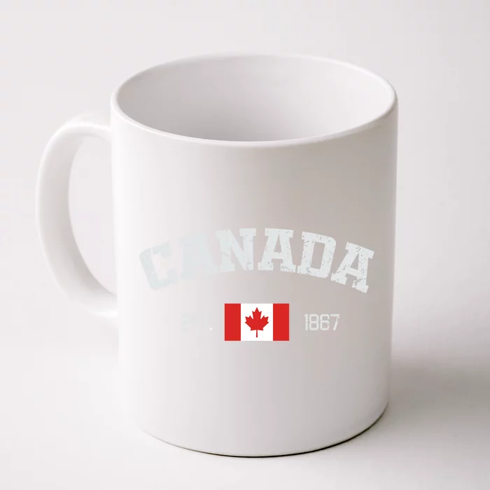 Vintage Ottawa Canada Est 1867 Souvenir Gift Front & Back Coffee Mug