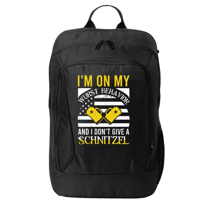 Vintage Oktoberfest Celebration Graphic City Backpack