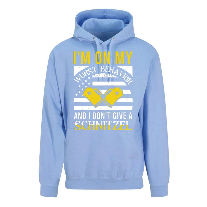 Vintage Oktoberfest Celebration Graphic Unisex Surf Hoodie