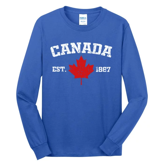 Vintage Ottawa Canada Est 1867 Souvenir Gift Cool Gift Tall Long Sleeve T-Shirt