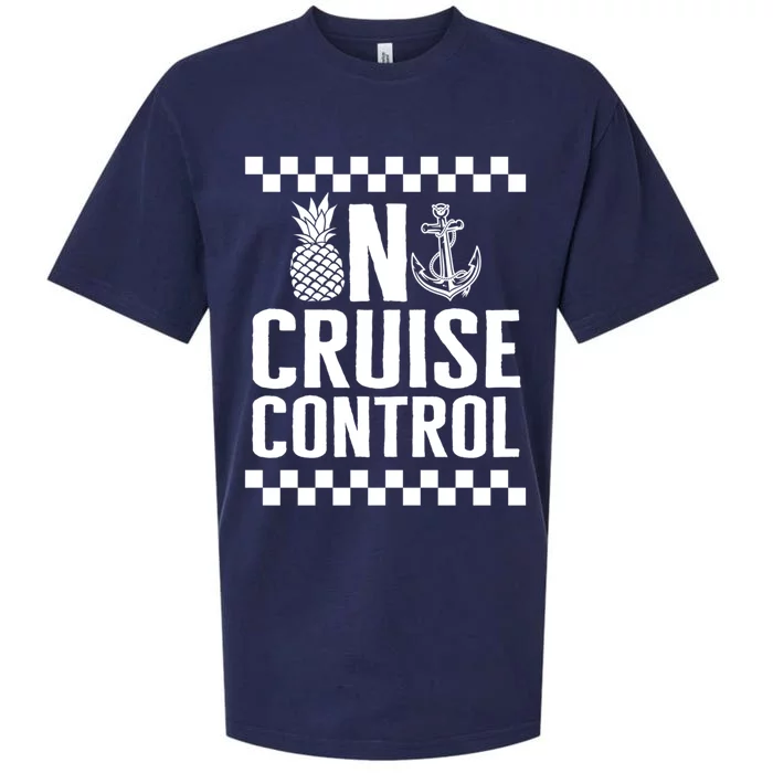 Vacation On Cruise Lover Control Summer Cruise Trip Beach Lo Cool Gift Sueded Cloud Jersey T-Shirt