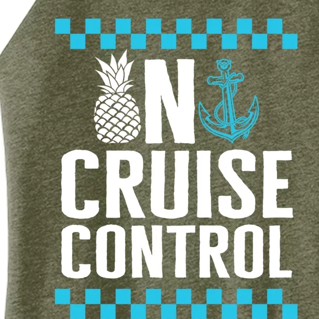 Vacation On Cruise Lover Control Summer Cruise Trip Beach Lo Funny Gift Women’s Perfect Tri Rocker Tank