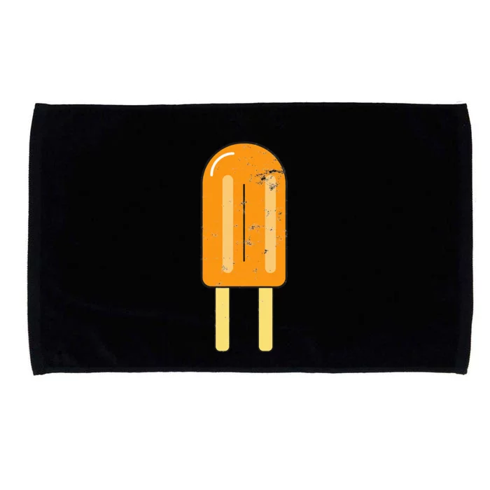 Vintage Orange Cream Popsicle Halloween Outfit Retro Microfiber Hand Towel