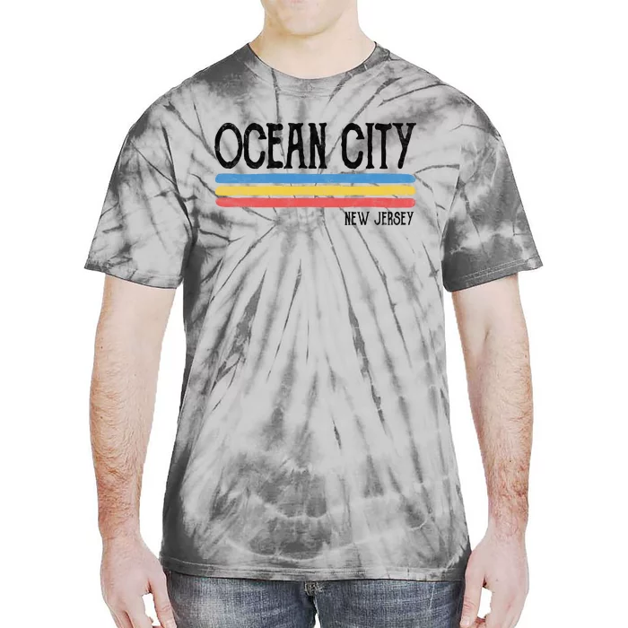 Vintage Ocean City New Jersey Nj Souvenir Gift Tie-Dye T-Shirt