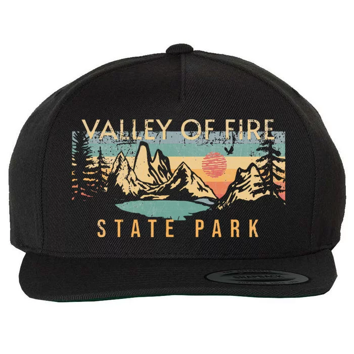 Valley Of Fire State Park Wool Snapback Cap