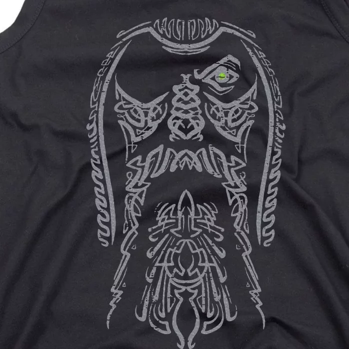 Viking Odin Face Norse Mythology God Tank Top