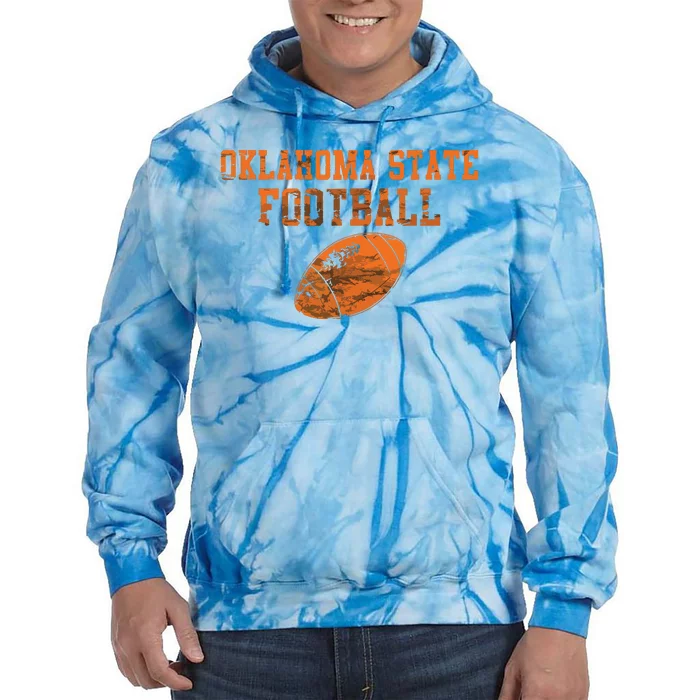 Vintage Oklahoma Football Tie Dye Hoodie