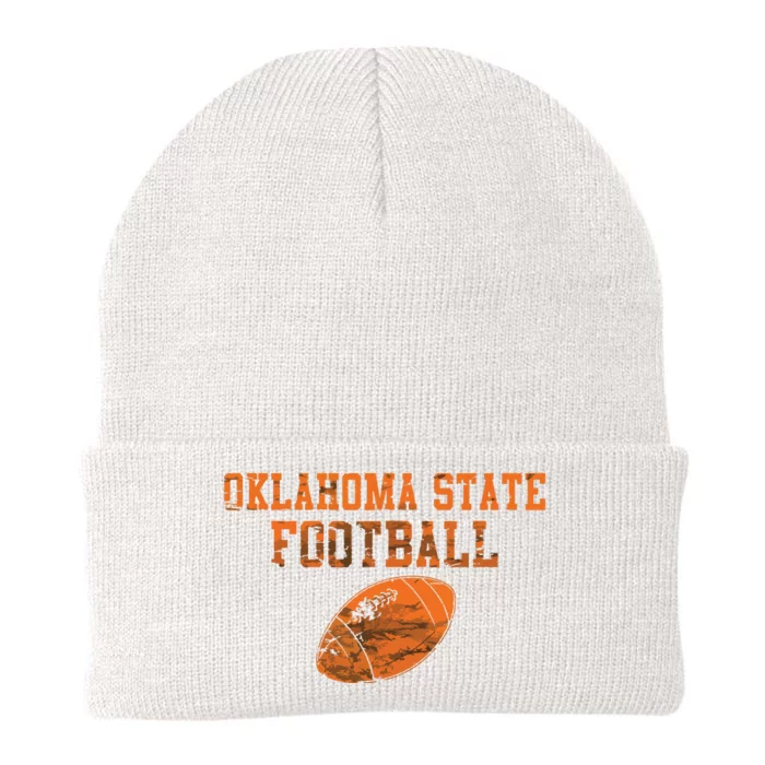 Vintage Oklahoma Football Knit Cap Winter Beanie