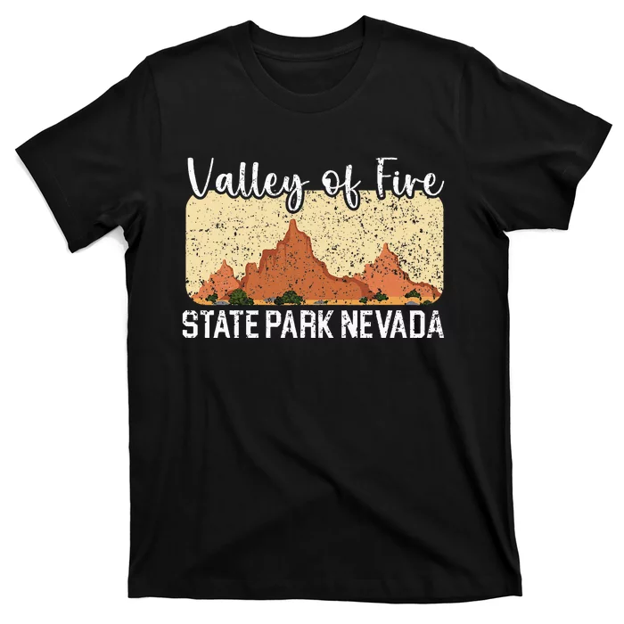 Valley Of Fire State Park Nevada Usa America Nevadans T-Shirt