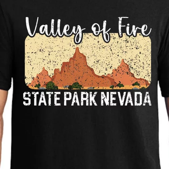 Valley Of Fire State Park Nevada Usa America Nevadans Pajama Set