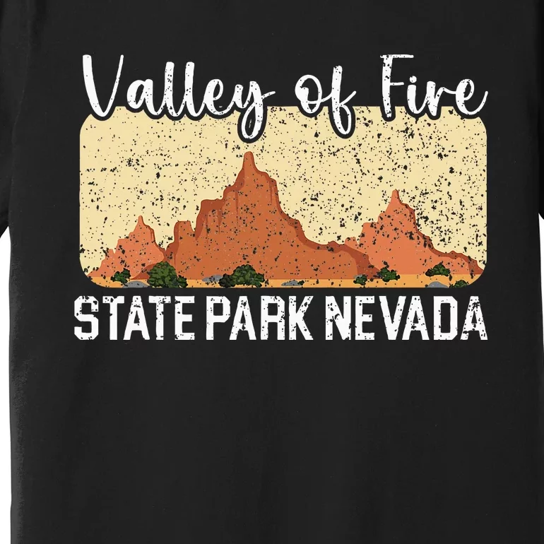 Valley Of Fire State Park Nevada Usa America Nevadans Premium T-Shirt