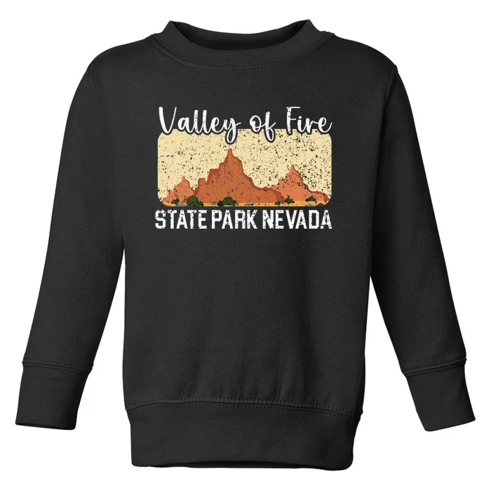 Valley Of Fire State Park Nevada Usa America Nevadans Toddler Sweatshirt