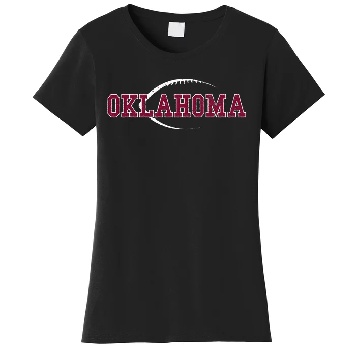 Vintage Oklahoma Football Icon Women's T-Shirt