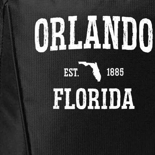 Vintage Orlando Florida Established 1885 City Backpack