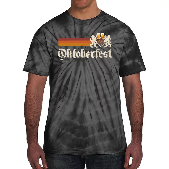 Vintage Oktoberfest German Beer Drinking Festival Tie-Dye T-Shirt