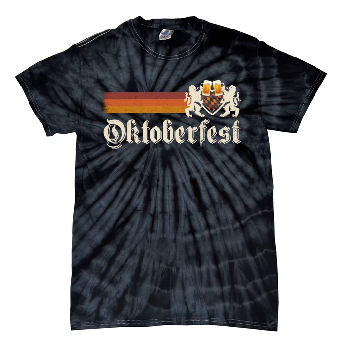 Vintage Oktoberfest German Beer Drinking Festival Tie-Dye T-Shirt