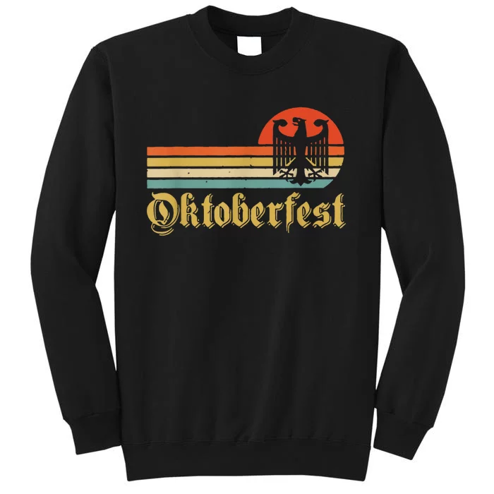 Vintage Oktoberfest German Flag Beer Drinking Sweatshirt