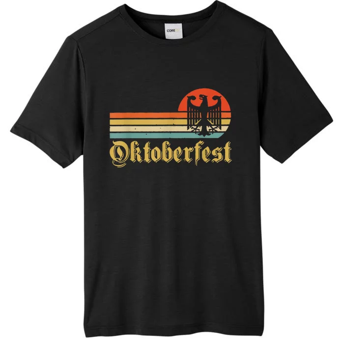 Vintage Oktoberfest German Flag Beer Drinking ChromaSoft Performance T-Shirt