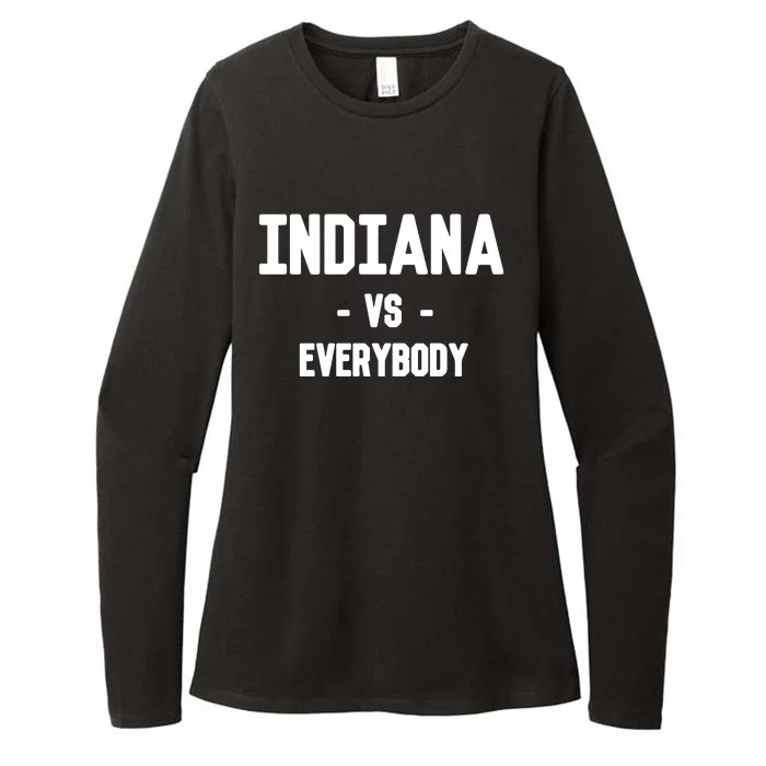 Victor Oladipo Indiana Vs Everybody Womens CVC Long Sleeve Shirt