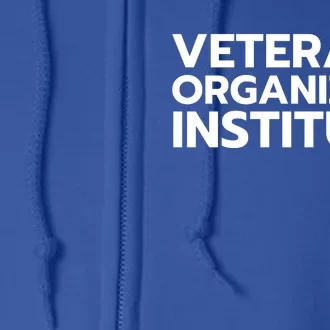 Veterans Organizing Institute Full Zip Hoodie