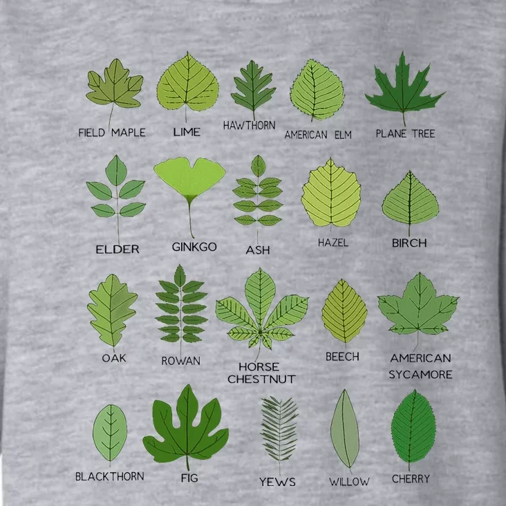 Variety of Leaf Patterns for Nature Enthusiasts Toddler Hoodie