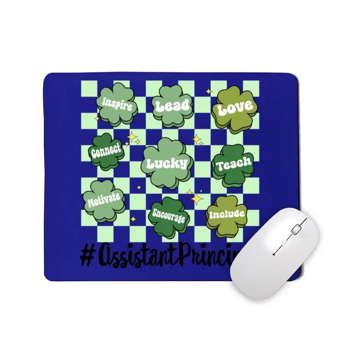 Vintage One Lucky Assistant Principal St Patrick Day School Gift Mousepad