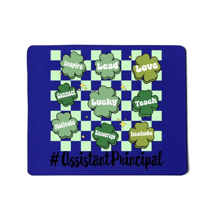 Vintage One Lucky Assistant Principal St Patrick Day School Gift Mousepad