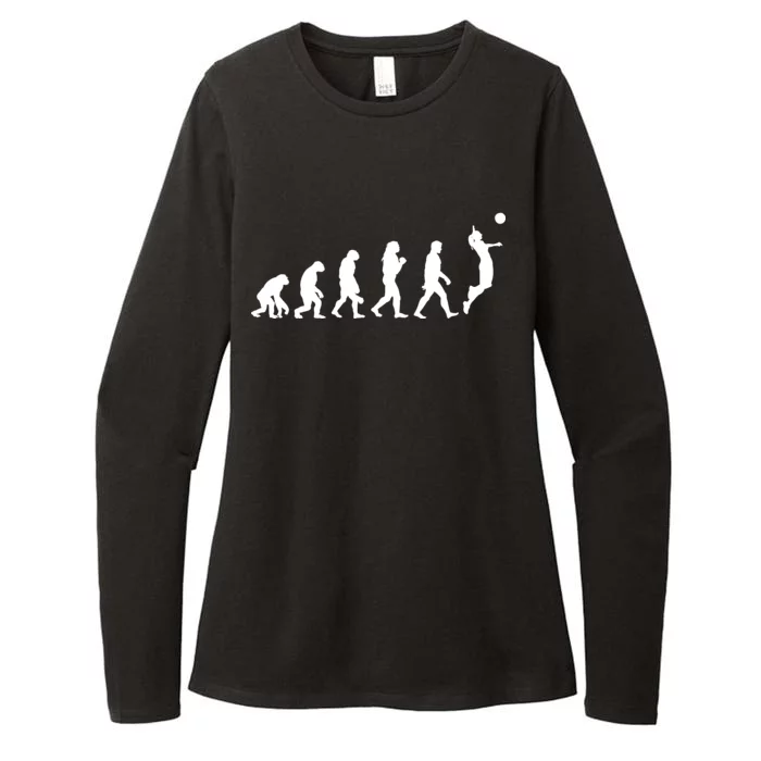 Volleyball Evolution Womens CVC Long Sleeve Shirt