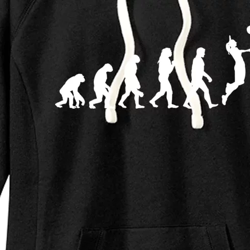 Volleyball Evolution Women's Fleece Hoodie