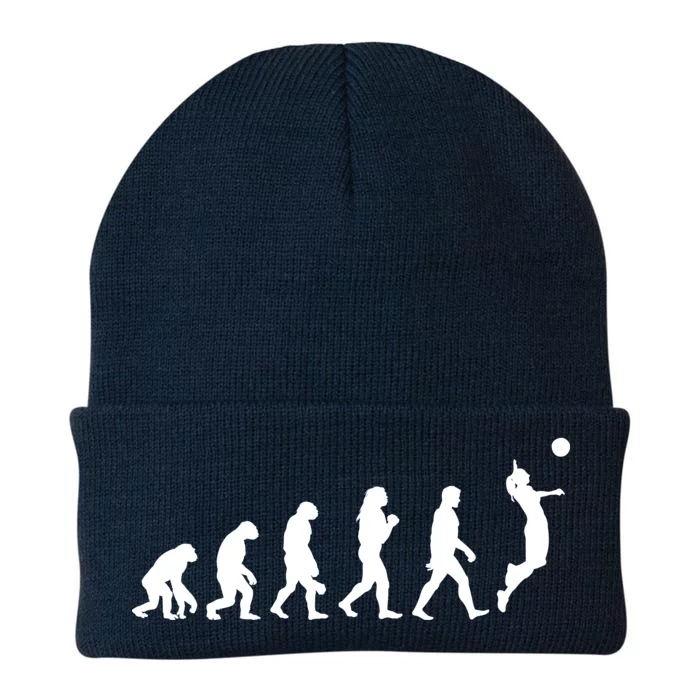 Volleyball Evolution Knit Cap Winter Beanie