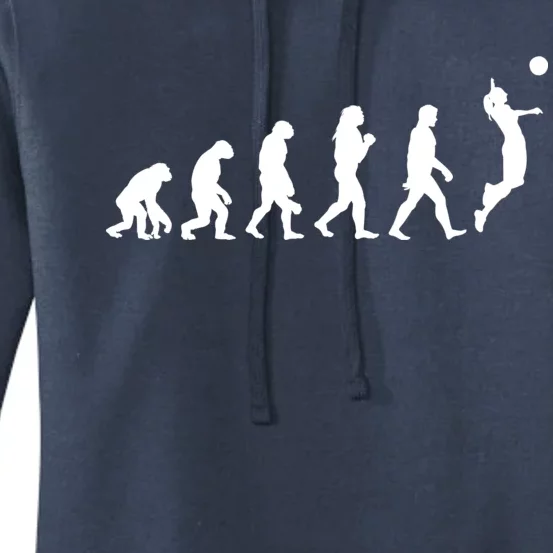 Volleyball Evolution Women's Pullover Hoodie