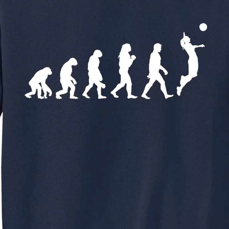 Volleyball Evolution Tall Sweatshirt