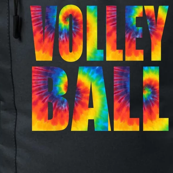 Volleyball Retro Tie Dye Daily Commute Backpack