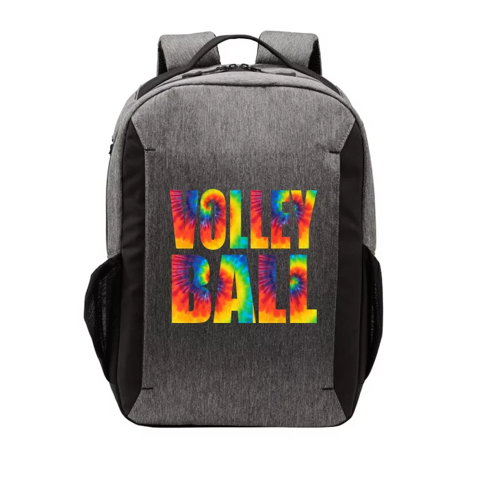 Volleyball Retro Tie Dye Vector Backpack