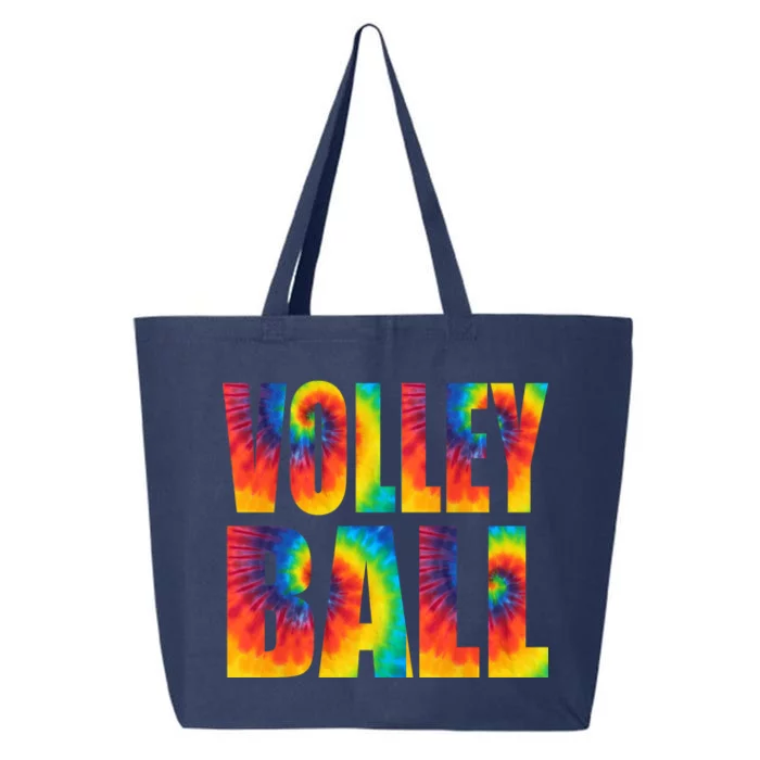 Volleyball Retro Tie Dye 25L Jumbo Tote