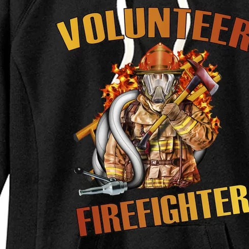 Volunteer Firefighter Women's Fleece Hoodie