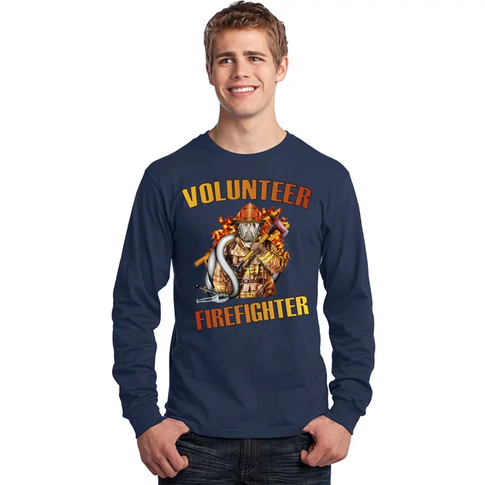 Volunteer Firefighter Long Sleeve Shirt