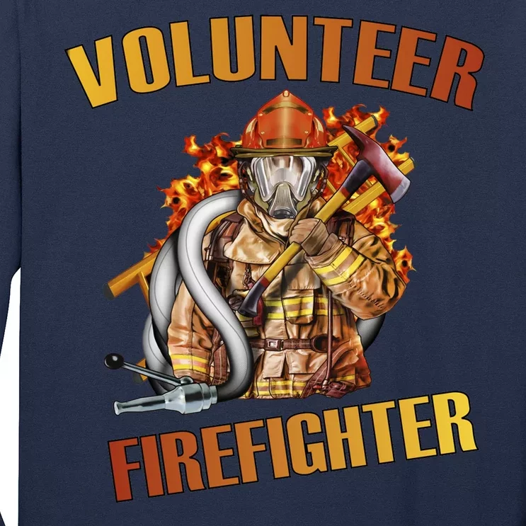 Volunteer Firefighter Long Sleeve Shirt