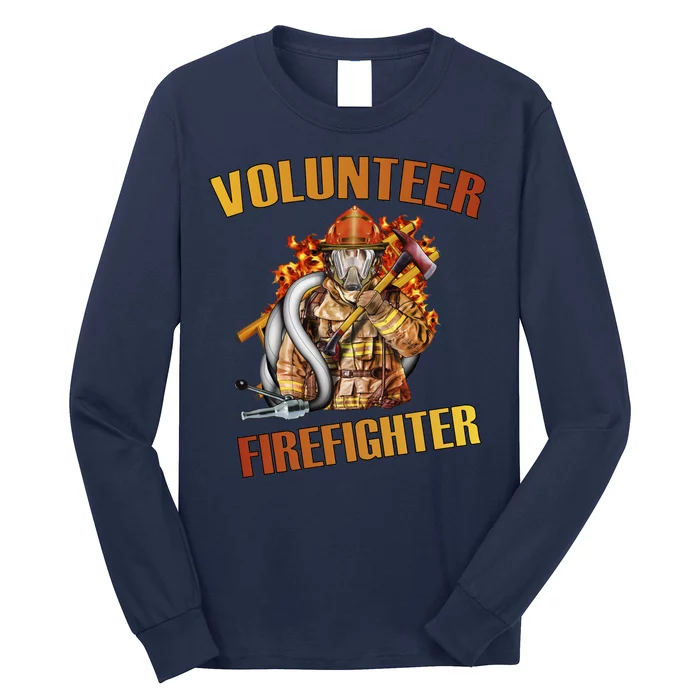 Volunteer Firefighter Long Sleeve Shirt