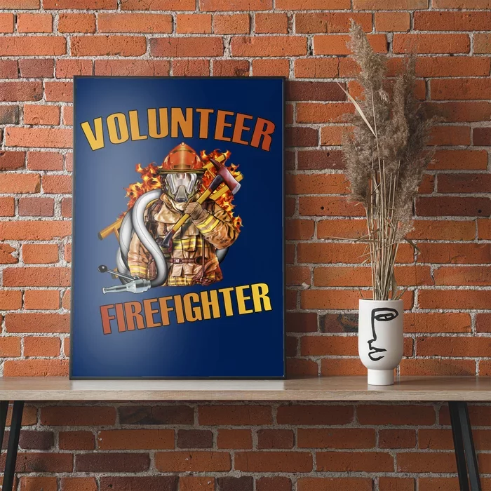 Volunteer Firefighter Poster