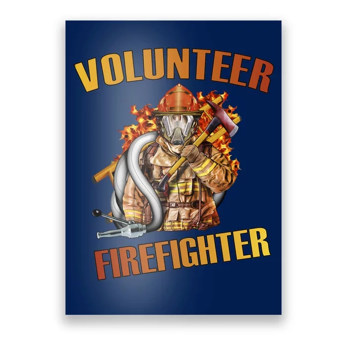 Volunteer Firefighter Poster